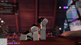 threesome with 2 fans in doggystyle blowjob and cum session