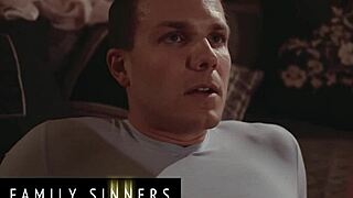 India Summer Gets Pounded By Her Stepson In Doggystyle While Husband Watches Remotely