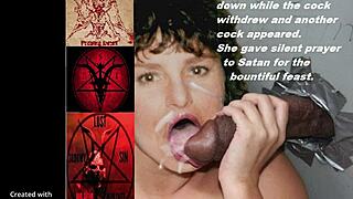 How To Corrupt Your Wife For Satan In Monster Brothel Gloryhole!