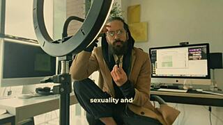 Latina in Red Lingerie Enjoys Sensual Solo