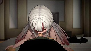 Aym performs handjob in 3d anime cartoon