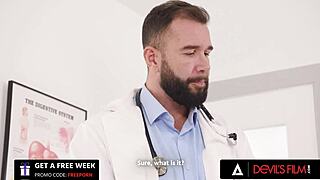 horny alison rey fucks boyfriend's doctor