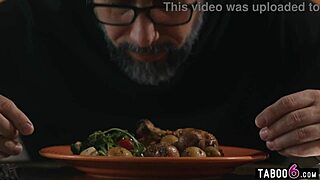 Dominant husband controls ebony milf wife in threesome group sex.