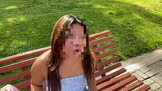 Young Petite University Student Casting