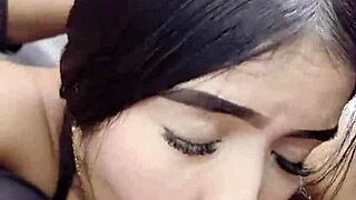 Crazy Latina Student Does Something Wild While Driving