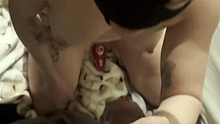 her slobbery deepthroat on my monster cock drives me craazy