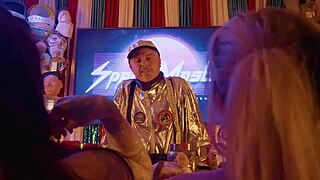 Intense Fucking Misty Meaner And Jordan Sky With Huge Dildo Squirting