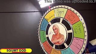 I watch Summer Rae's petite body bucking pussy drenching Dan's hand