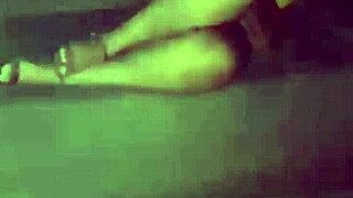 Redhead Whore Punished with Cock in Mouth at Swing House, Then Cuckold Fucks Pussy Bareback and Cums Inside!