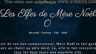 I'm the elf of mother noel, but i keep messing up the french christmas dirty talk.