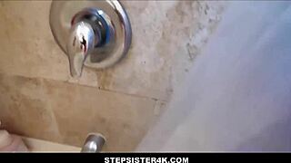 Stepsister4k - Cute Tiny 18+ Teen Needs Stepbrother’s BIG DICK in Bed POV - Hime Marie, Brad Newman