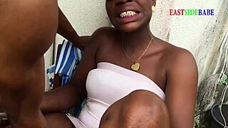 Fat Ebony Landlord Daughter Wants Outdoor Fuck With Monster Cock