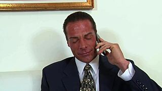 asian milf in lingerie fucks monster cock like slut