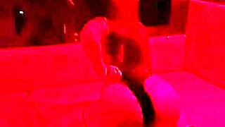 Karenkiss faces a line of dick at the glory hole taking cum in her pussy