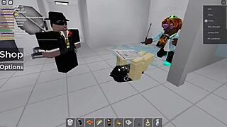 Imagine two people getting fucked in Roblox and a public restroom