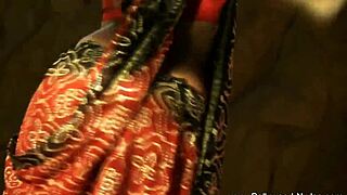 Watch this seductive striptease ritual!