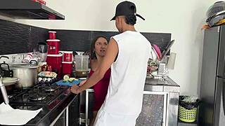 Fucking Sister-in-Law in Kitchen