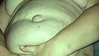 Flicking her bean till she cums hard?