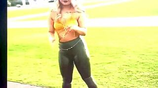 i show off my big booty latina ass for tik tok as alma aviles