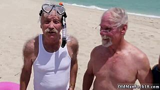 old step dad feels excited with young daughters and latina hottie during staycation