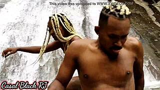 Amandinha And Edu Black Rj Discover Magical Sex In Nature