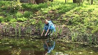 deniska, what perverted games are you playing with those masked men outside?