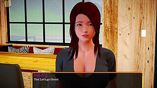 my new family adventure with redhead and big tits