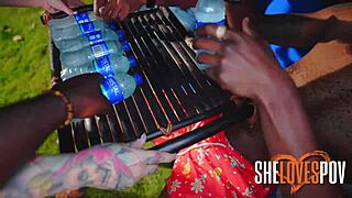 Christy Gets Quickie Bang Next Door