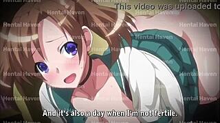 Stepsister Bends Over for Monster Cock Stretching and Creampie in Doggystyle