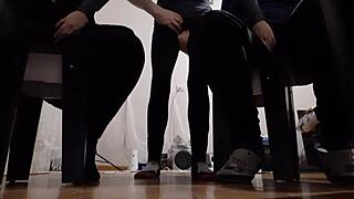 i was just masturbating while my two girlfriends did the same thing to me for mutual orgasm