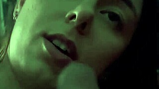 Mommy drinks milk during long car trip