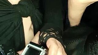 Sexy Wife Gets Intense Fucking From Crossdresser In Wild Encounter