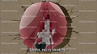 Stepsister Bends Over for Monster Cock Stretching and Creampie in Doggystyle