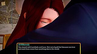 my new family adventure with redhead and big tits