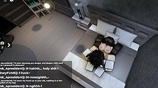 그 로블록스 년 정액 좋아해 흠뻑 젖음!