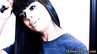 Alluring stepmom gets pleasured by teen in this full movie