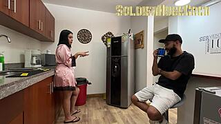 My wife's best friend fucked me for money in our home.