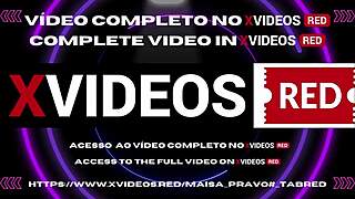 Maisa Pravo and Amanda Borges in intense anal bondage with fisting humiliation