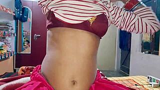 naughty stepsister teases and seduces stepbrother with doggystyle creampie