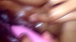 Wife Experiences Intense Anal Pleasure With Vibrator