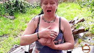 deep emotions surge as klaudiaambergirl fists and screams in solo masturbation during the storm