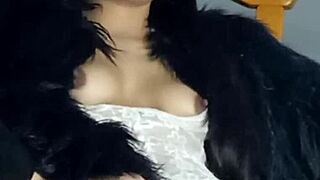 Blue's crazy surprise reveals her wet Colombian charm