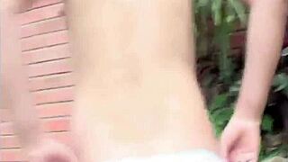 Selina 18 with lesbian friend rubbing and licking pussy using tongue!