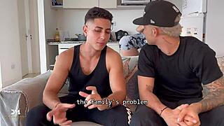 Horny Argentinian Stepsister Slut Swallows Cum Bath With Cuckold BF