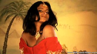 Brunette Lady Dances And Seduces Her Lover With Striptease