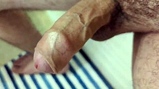 Another Morning Masturbation Before A Bath