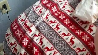 thick redhead enjoys big black cock at home