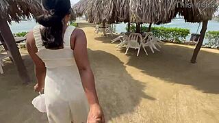 i desperately fucked the tourist during the interview