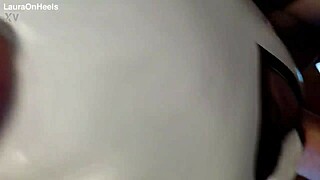 Milf gives intense blowjob