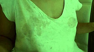 close up milking petite tits